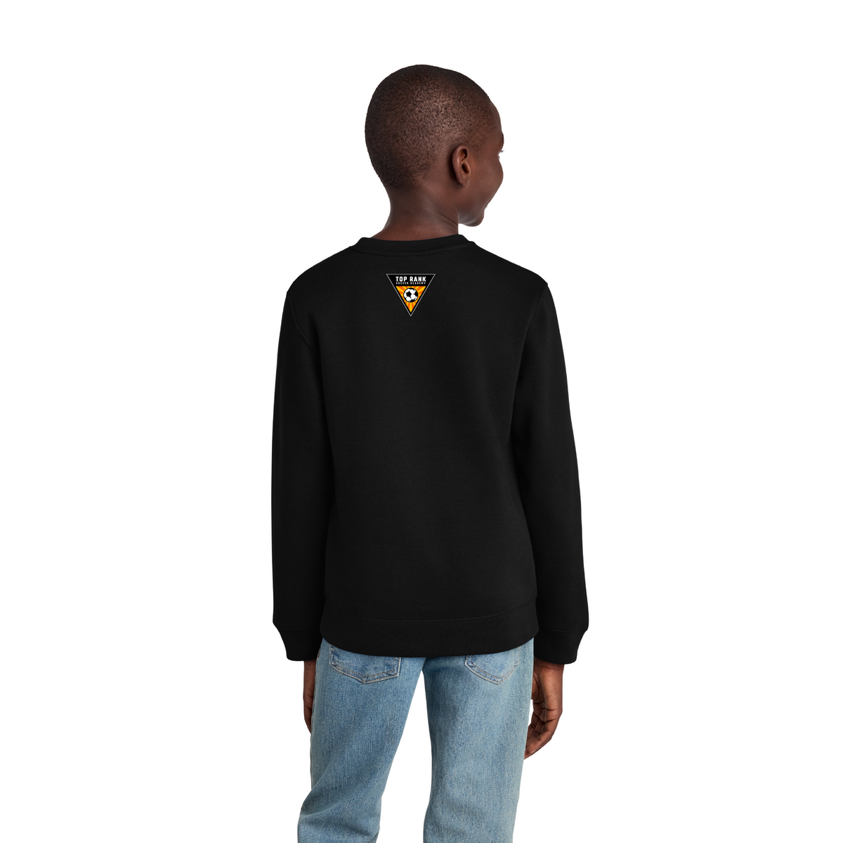 Top Rank Youth Midweight Crewneck Sweatshirt