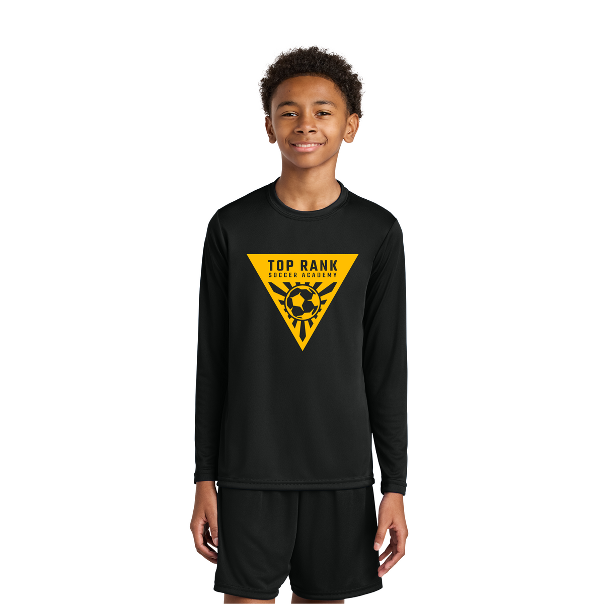 Top Rank Youth Performance Long Sleeve Practice Shirt