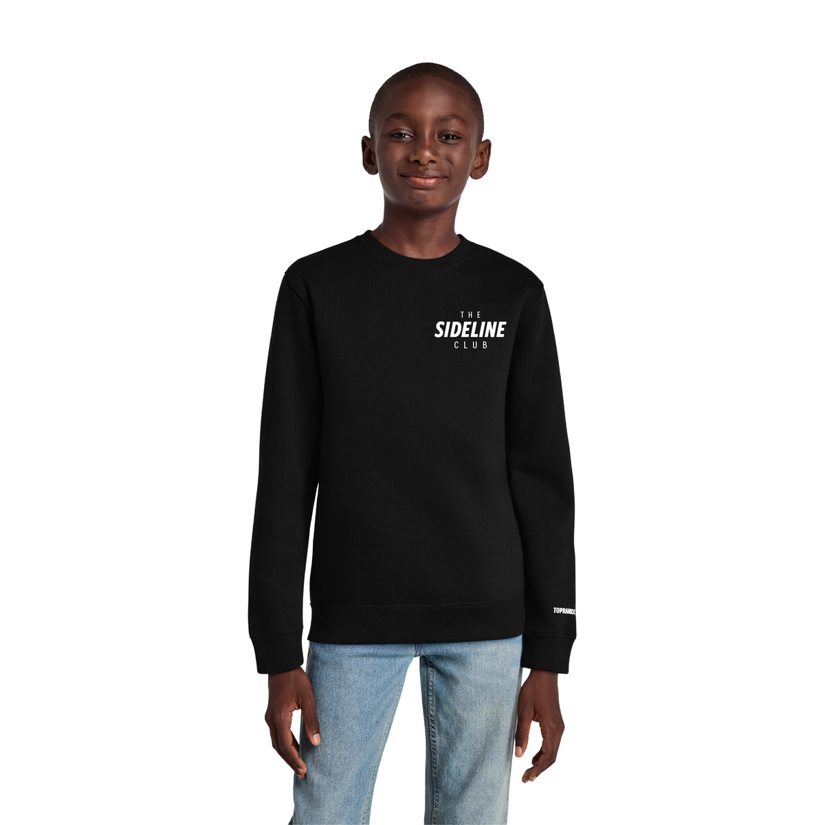 Top Rank Youth Midweight Crewneck Sweatshirt